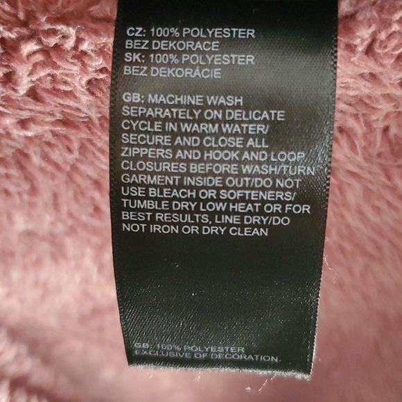 EUC North Face zip fleece jacket with pockets - Picture 5 of 8